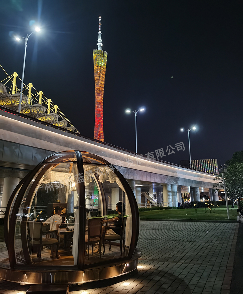 文旅景區星空宿泡泡屋